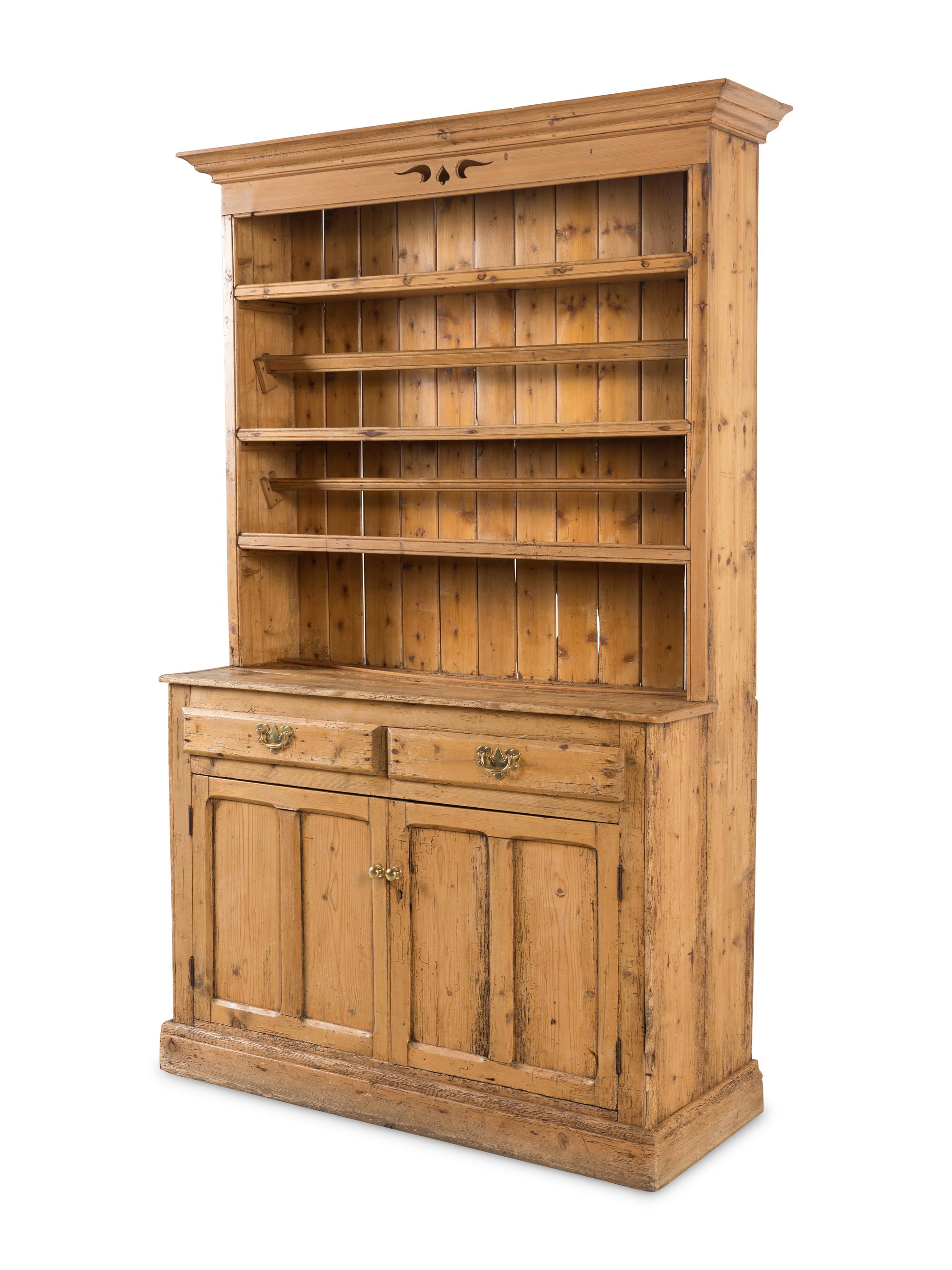 An English Provincial Pine Welsh Dresser