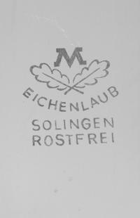 A German Horn-Mounted Stainless Steel Flatware Service