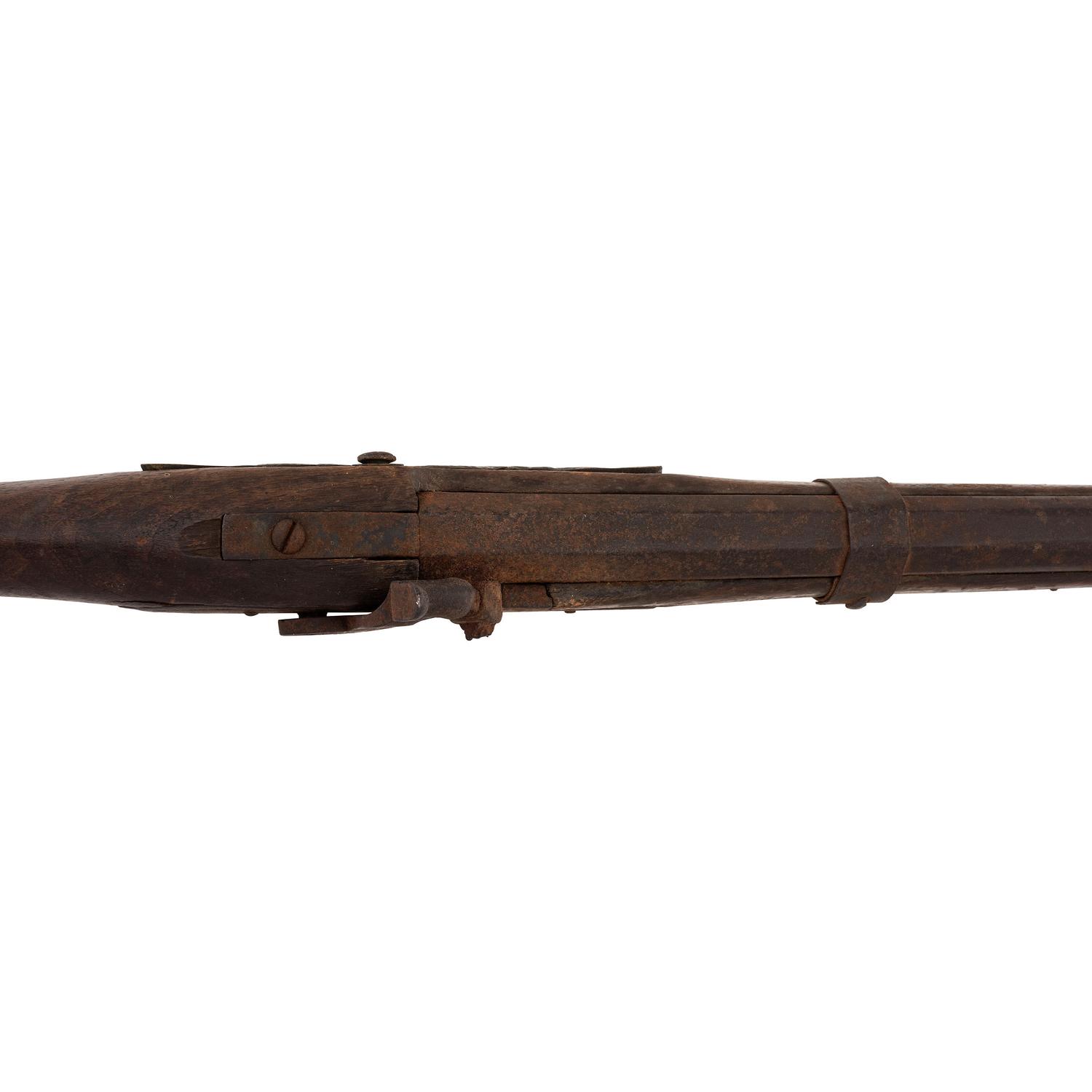 Relic Condition Shortened Percussion Northwest Trade Gun
