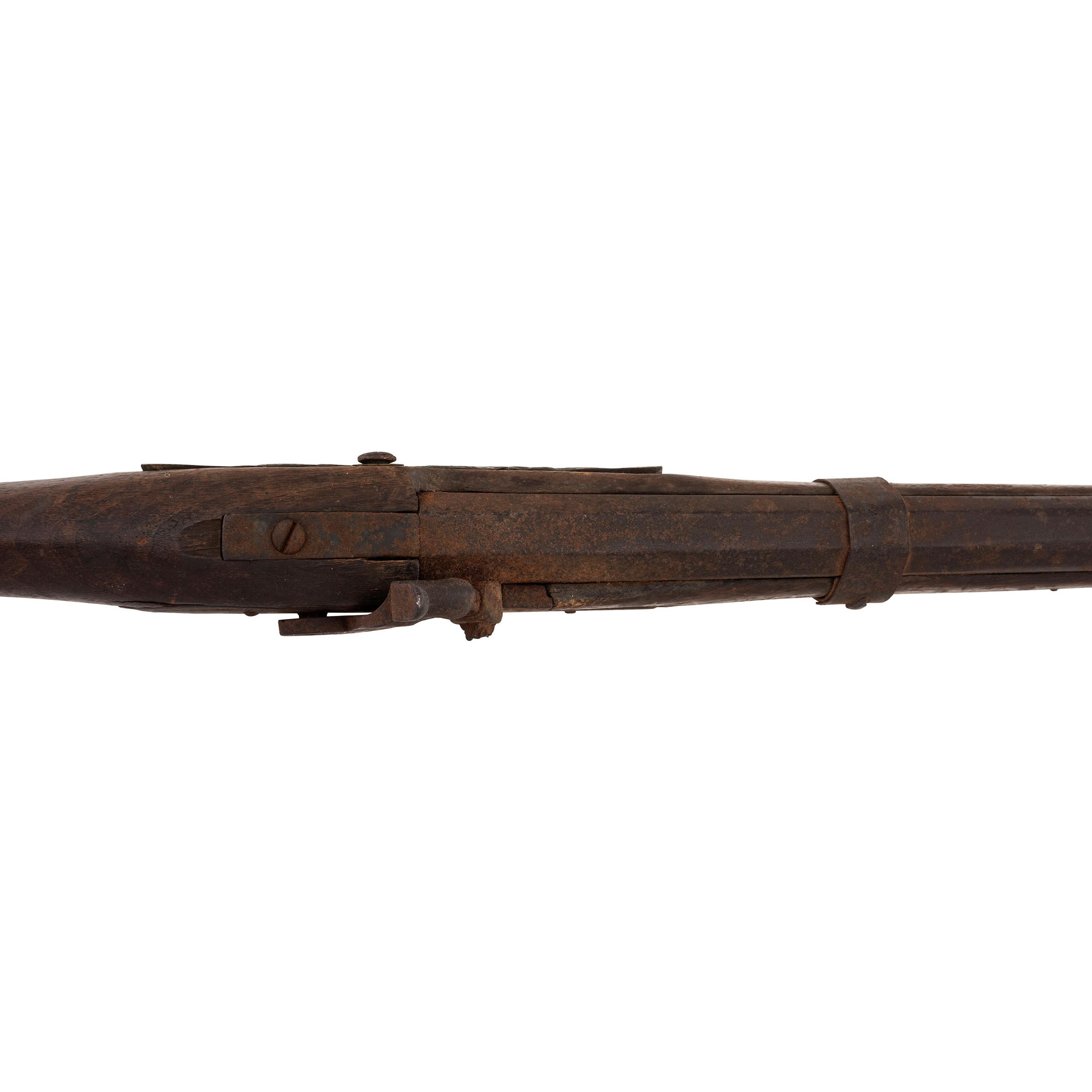Relic Condition Shortened Percussion Northwest Trade Gun