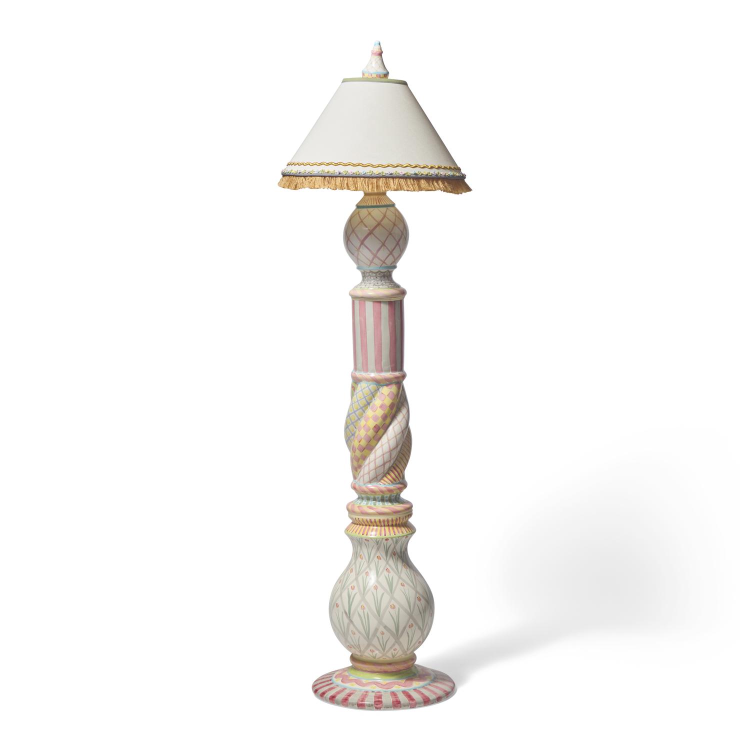 MacKenzie Childs (American, founded 1983) — Floor lamp