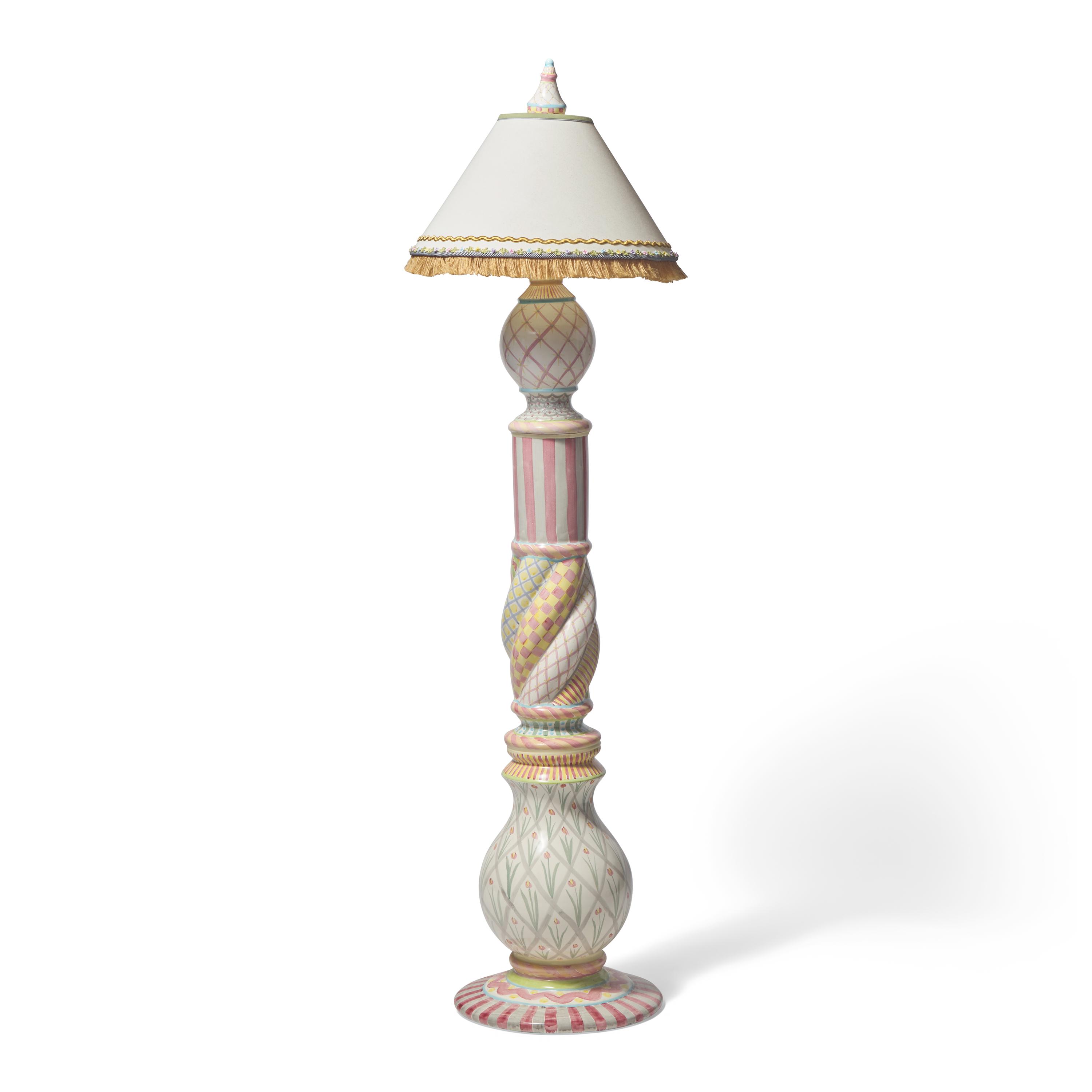 MacKenzie Childs (American, founded 1983) — Floor lamp