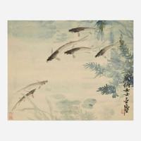 Wang Yachen 汪亚尘 鱼图 (Chinese b.1894-d.1983)