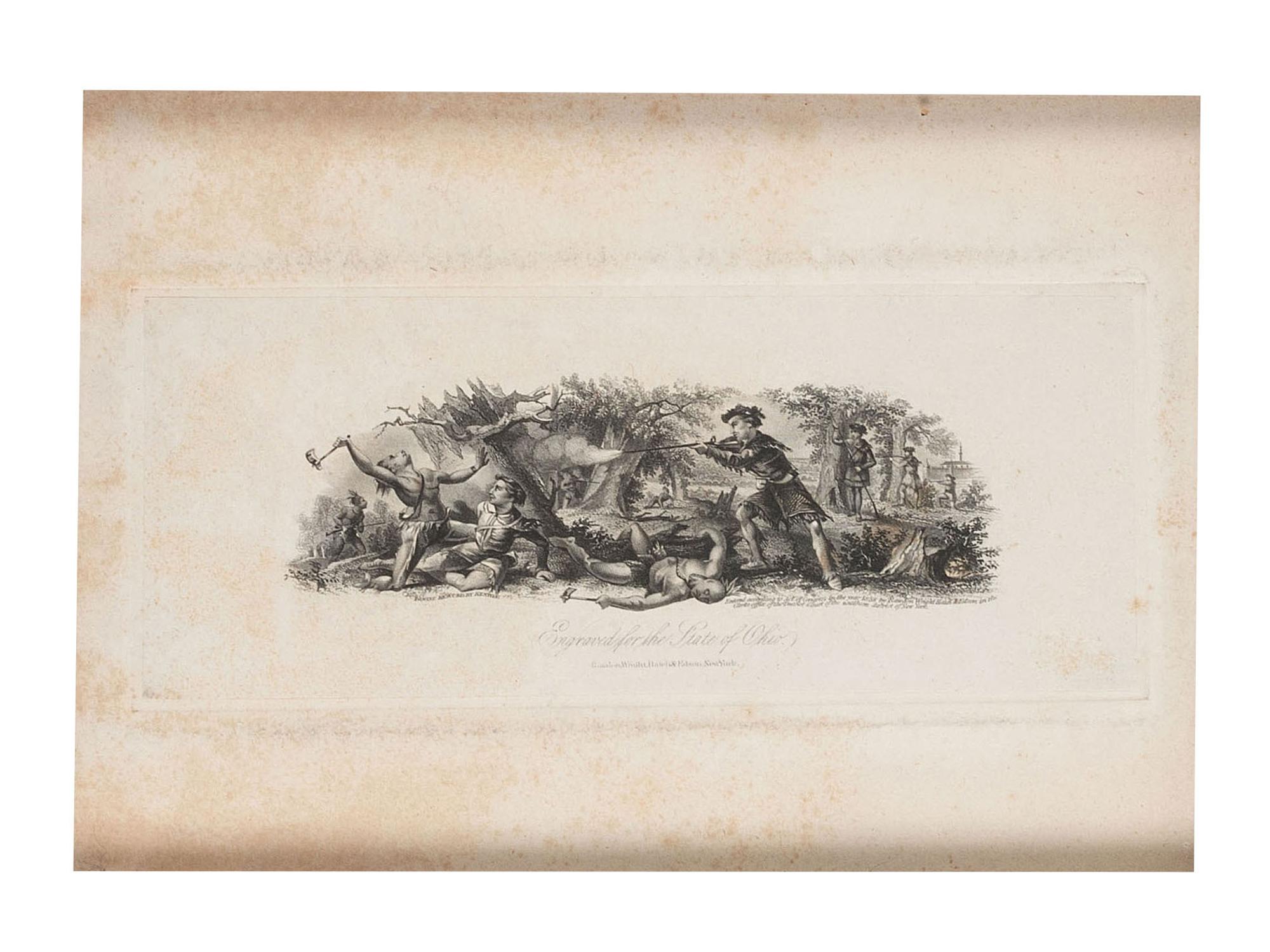[KENTON, Simon (1755-1836)] -- [BOONE, Daniel (1734-1820)]. Boone Rescued by Kenton, plus.