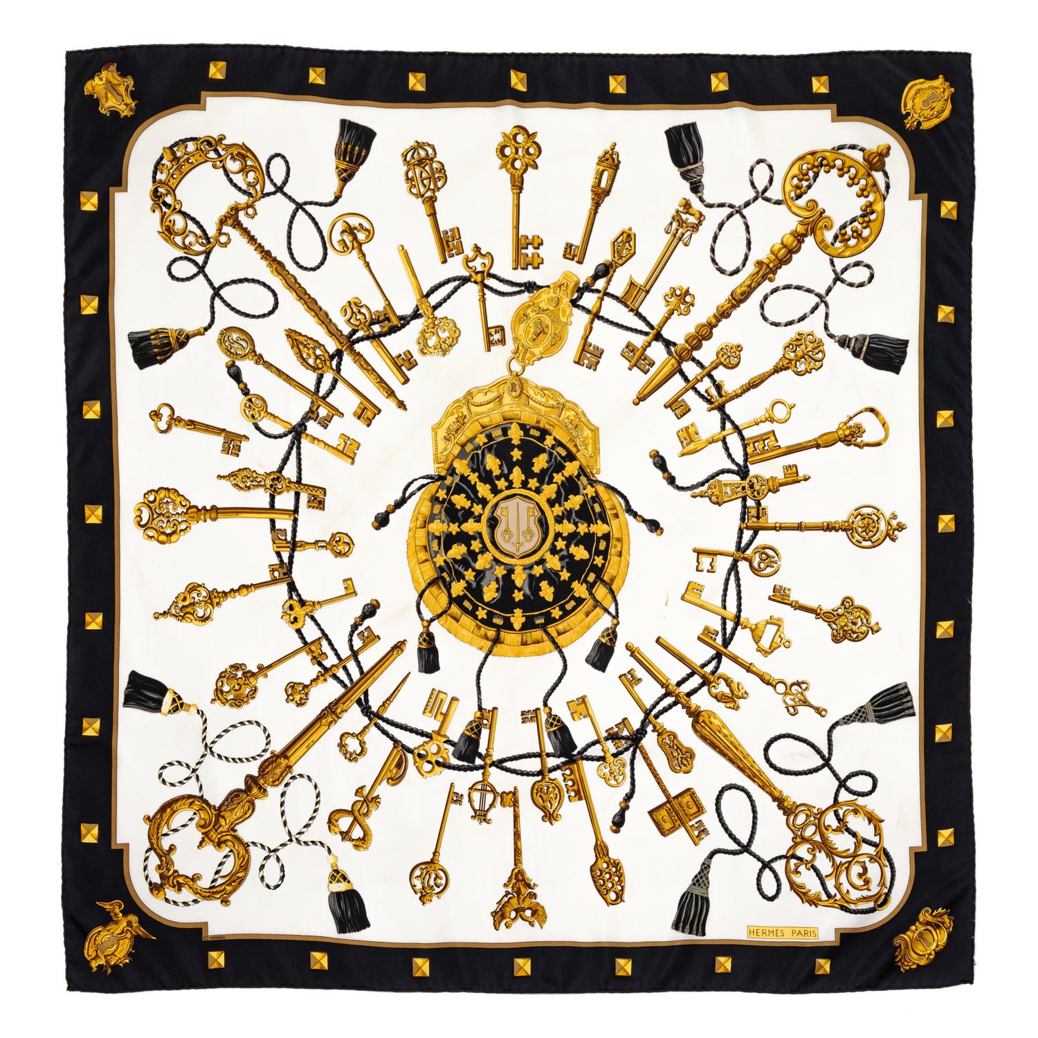 Hermès 90cm Silk Scarf