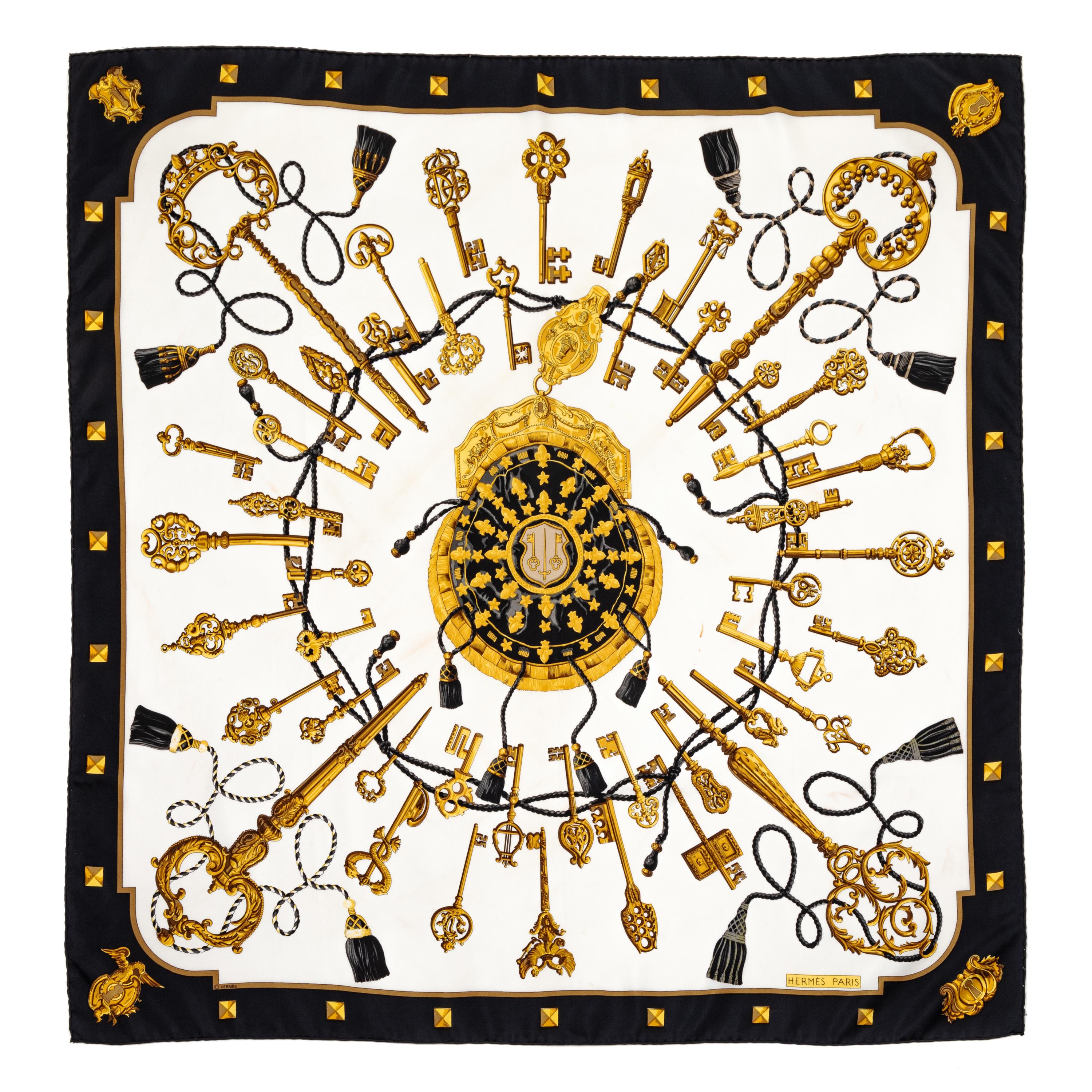 Hermès 90cm Silk Scarf