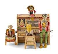 A Tin Lithograph Lil Abner and His Dogpatch Band Toy