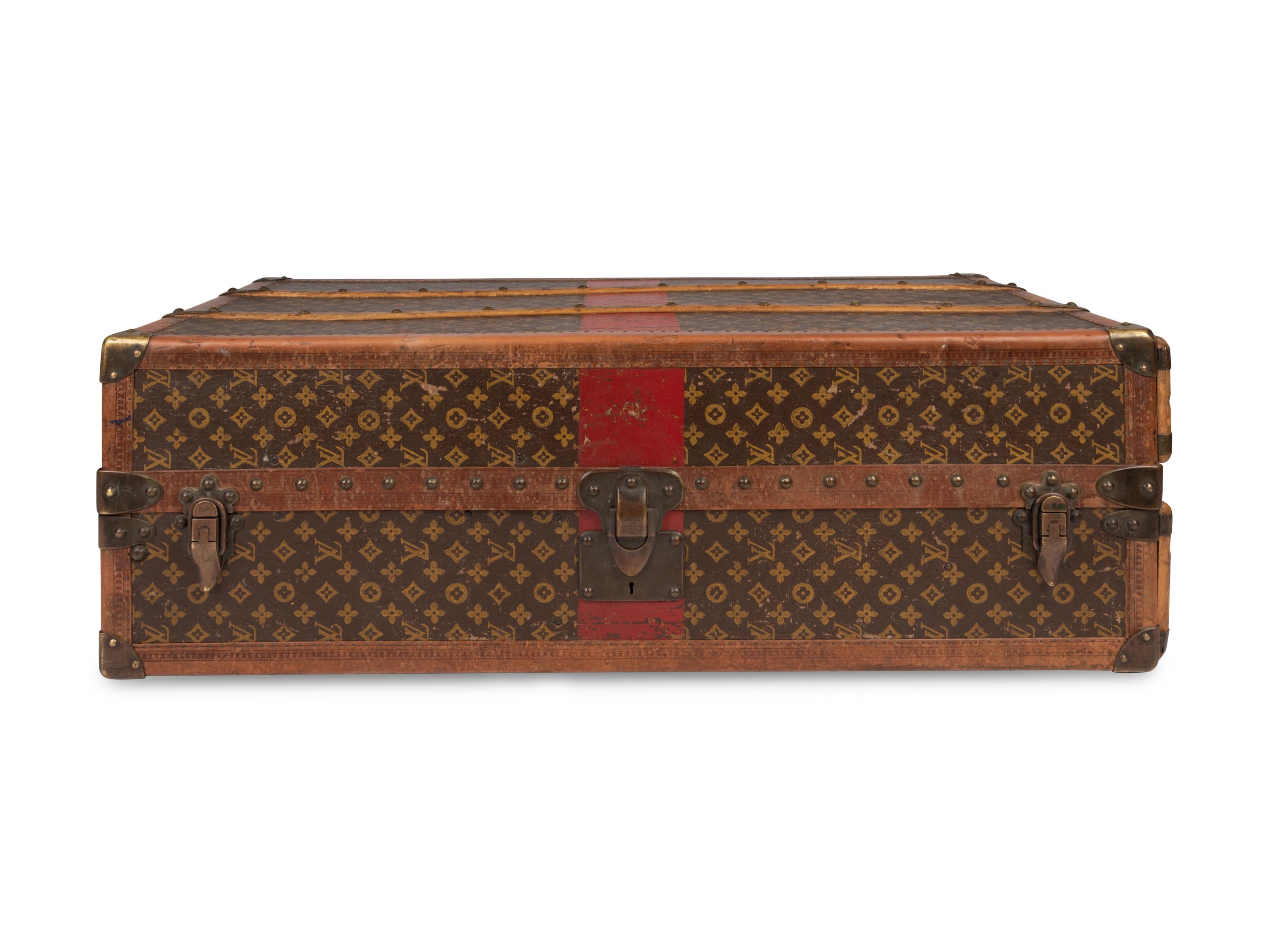Louis Vuitton Wadrobe Steamer Trunk, Early 20th Century