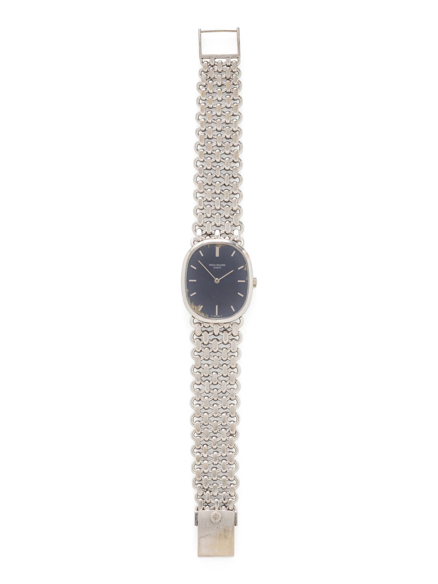 PATEK PHILIPPE, REF. 3648/1 18K WHITE GOLD 'ELLIPSE' WATCH