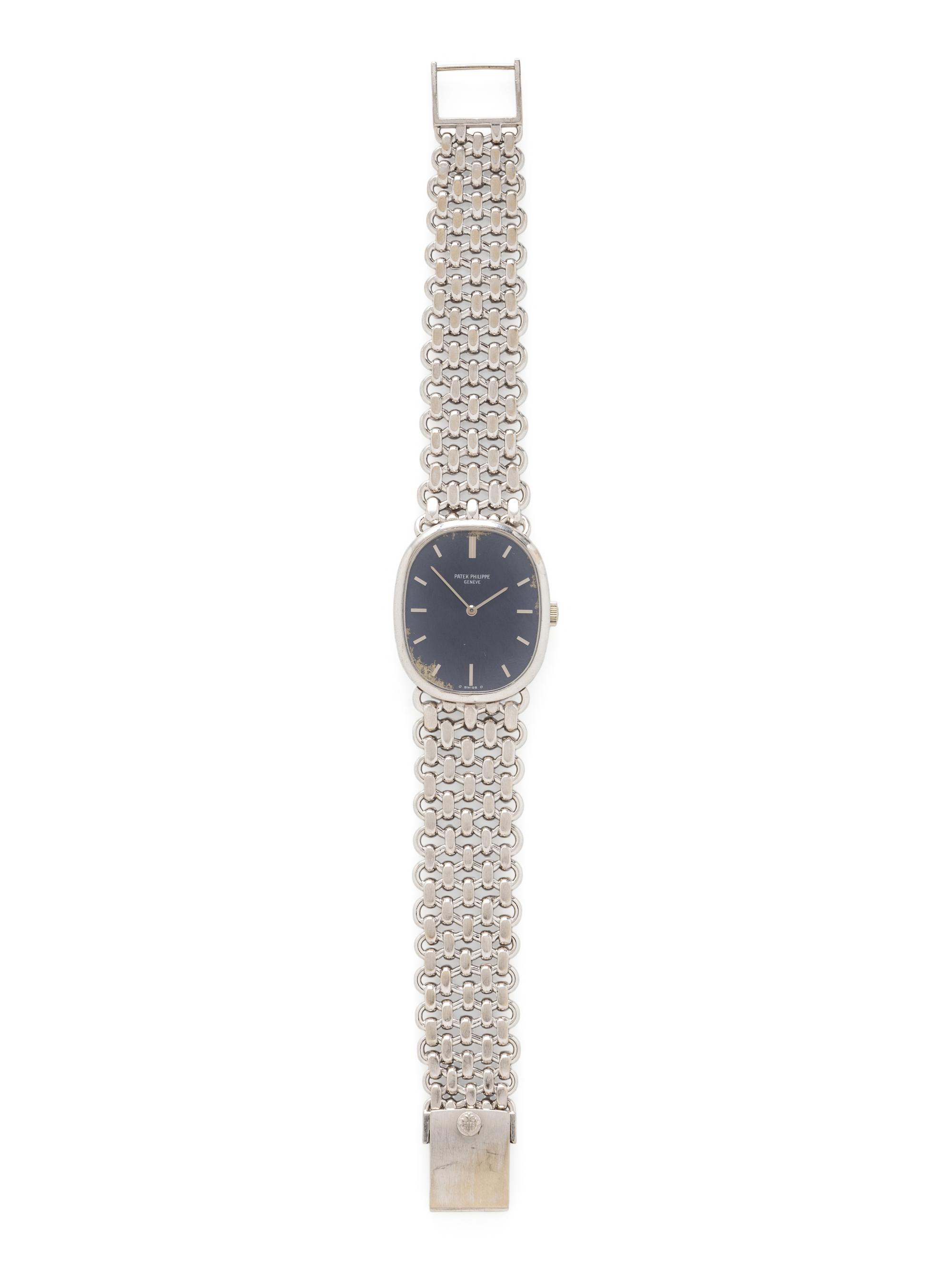 PATEK PHILIPPE, REF. 3648/1 18K WHITE GOLD 'ELLIPSE' WATCH