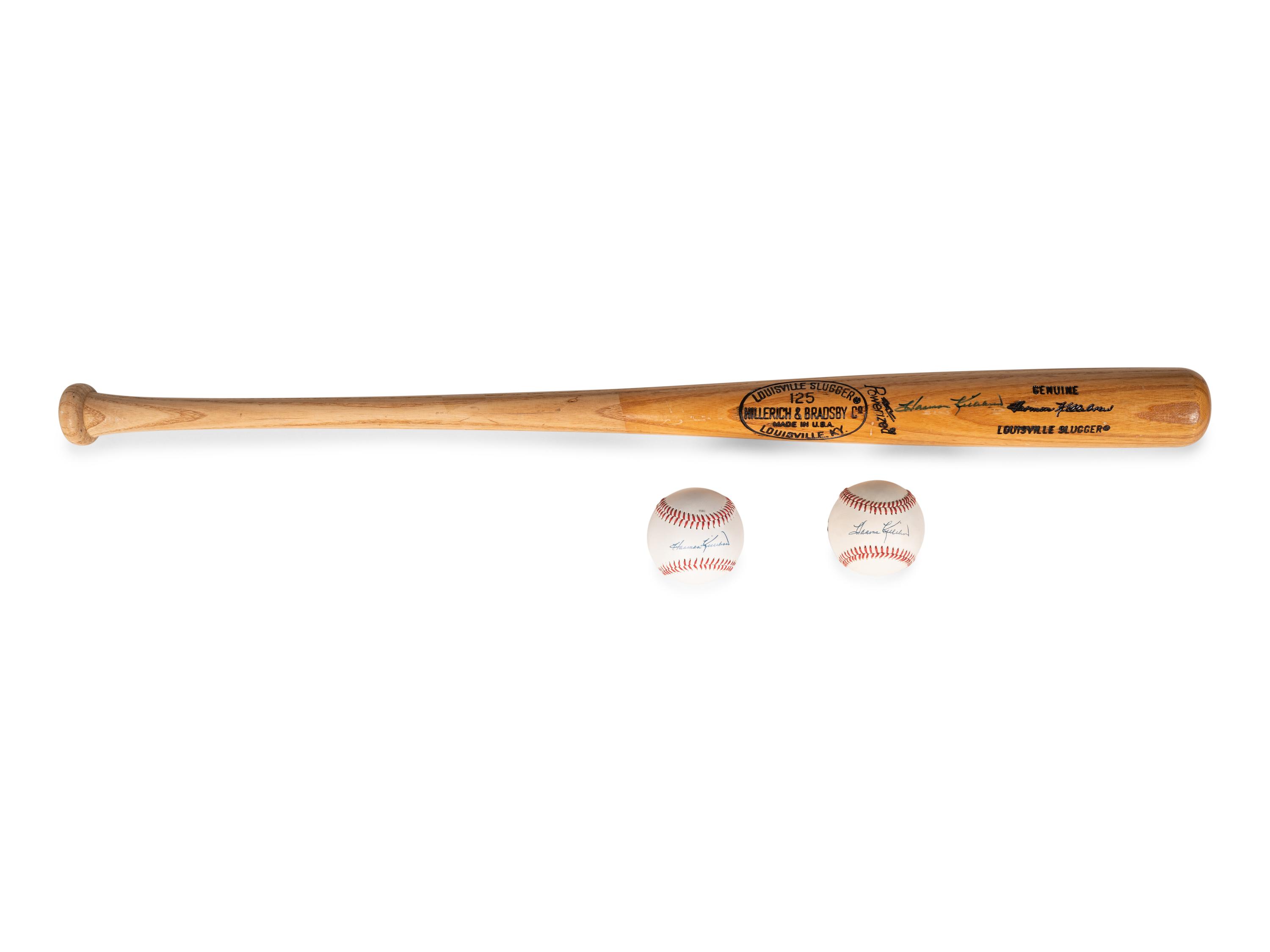 A Group of Harmon Killebrew Signed Autograph Items Including Two Baseballs and Bat,