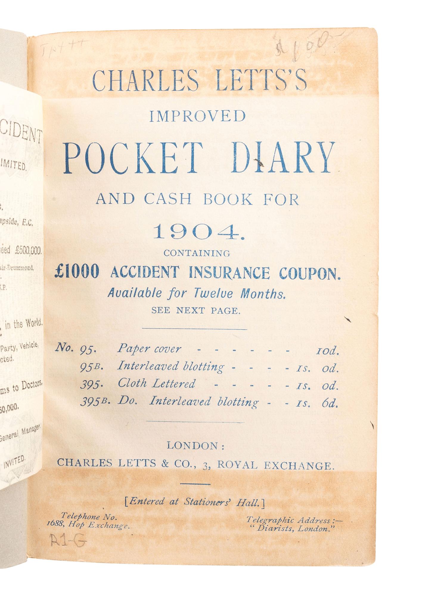 Diary of Rose Neville, 1912-34. A REMARKABLE WOMAN’S PERSPECTIVE OF WORLD WAR I AND WOMEN’S SUFFRAGE