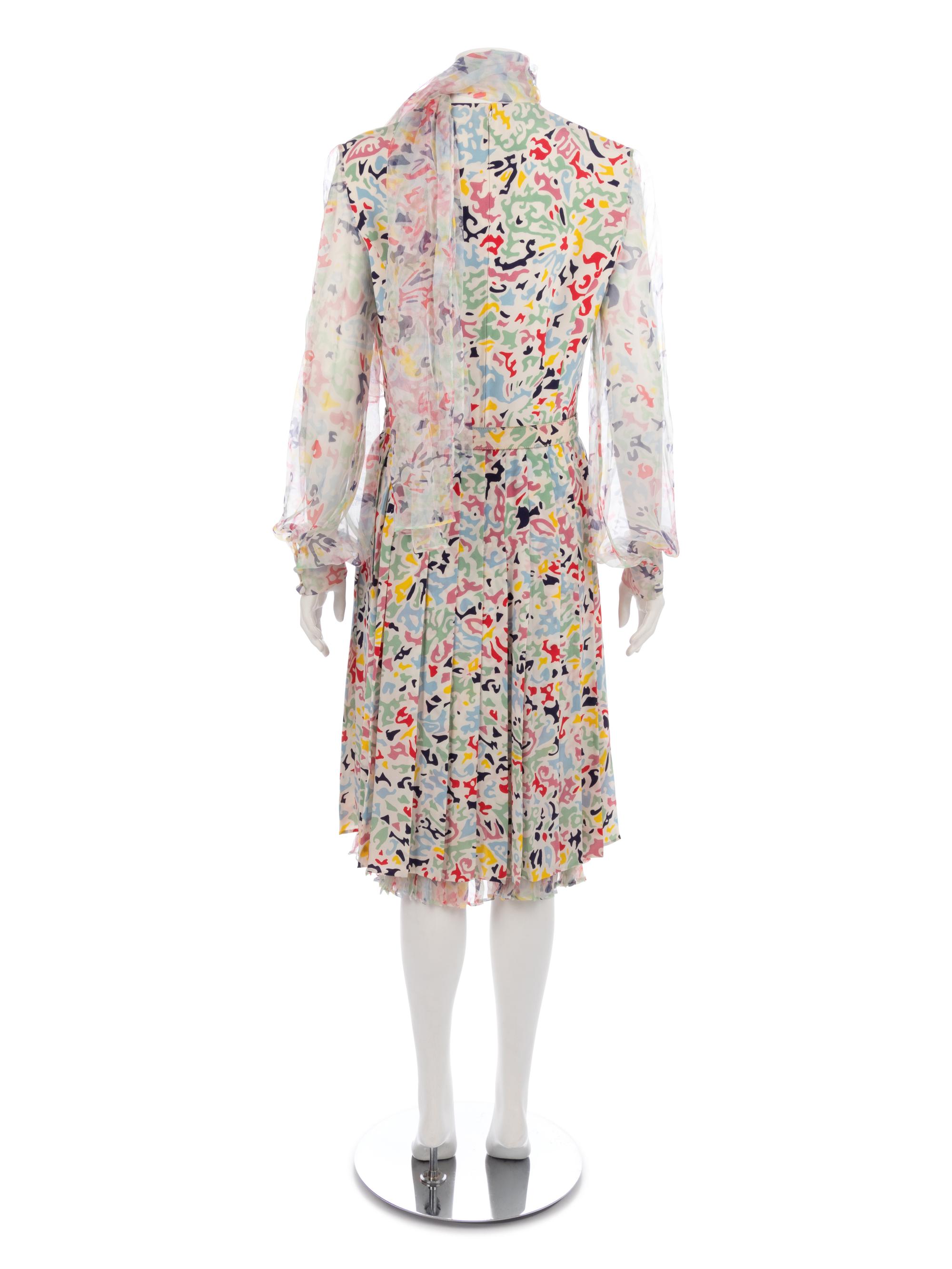 Two Andre Laug Dresses, 1980-90s