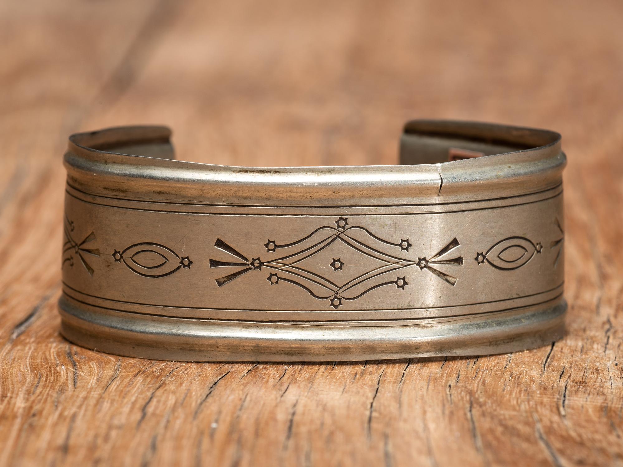 Southern Plains German Silver Bracelets