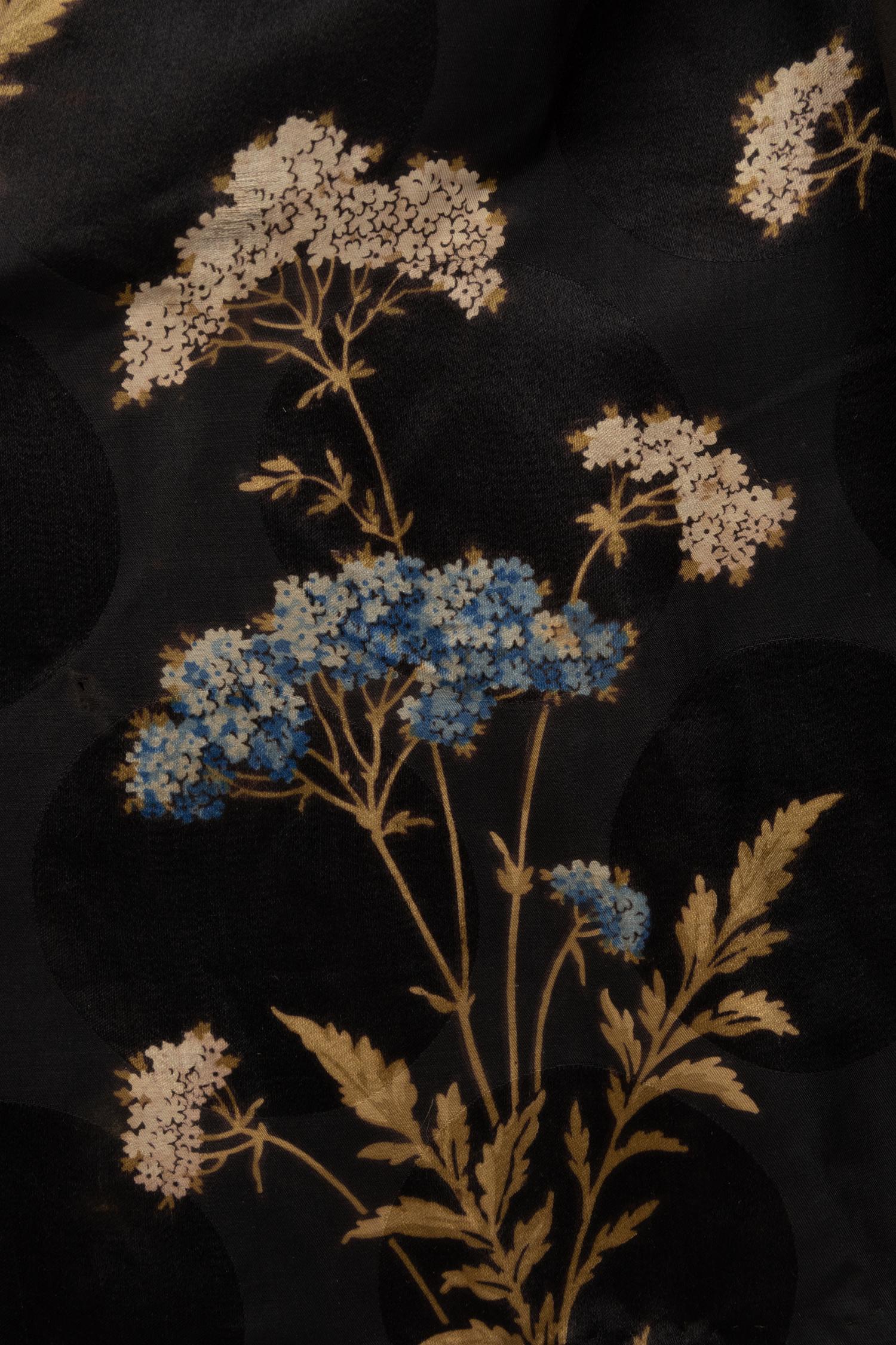 Four 1920-30s Dresses: Three Velvet, One Printed