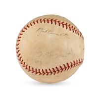 A 1936 Chicago Cubs and St. Louis Cardinals Multi Signed Autograph Baseball (Beckett Authentication Services)