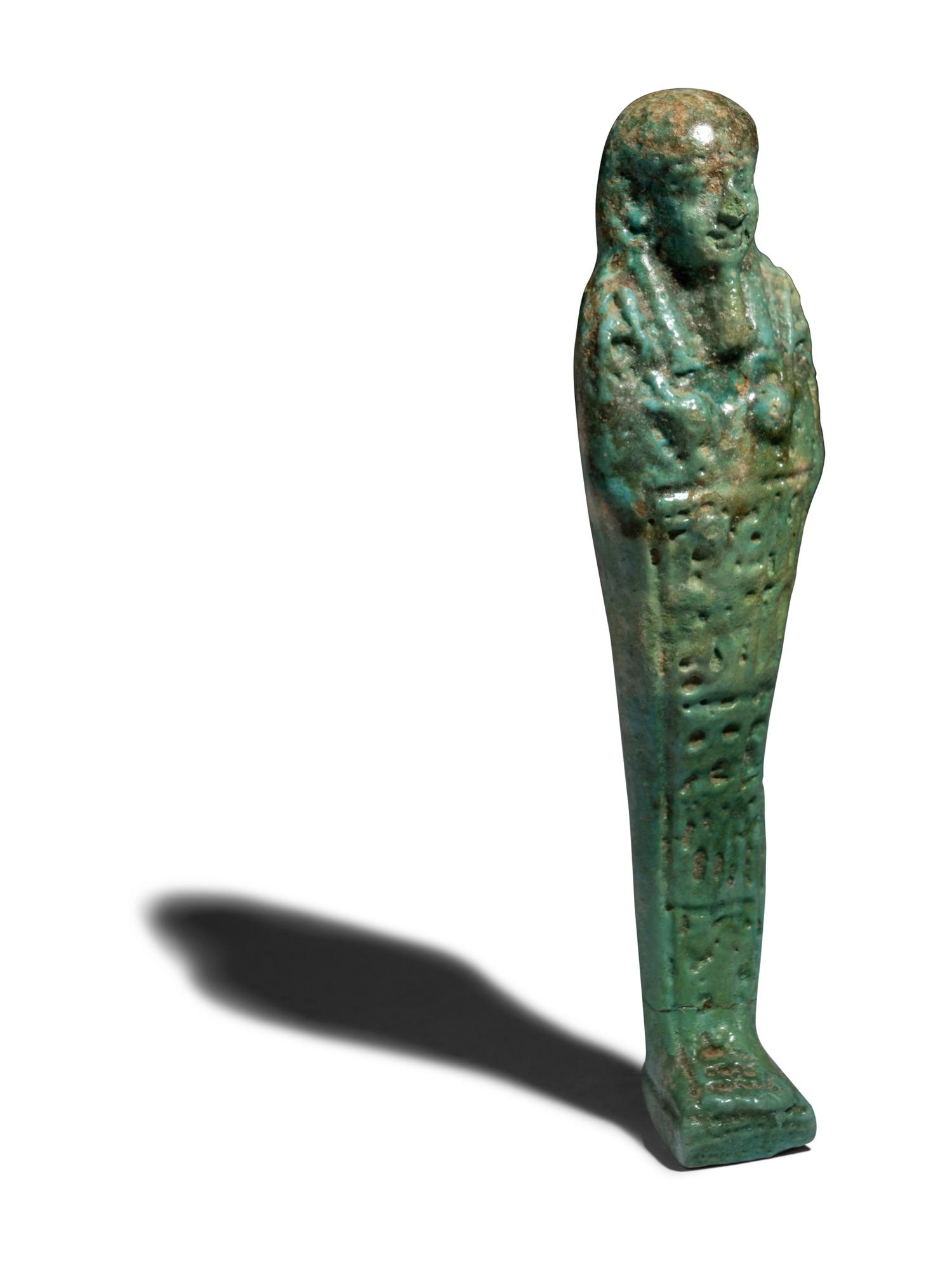 An Egyptian Faience Ushabti