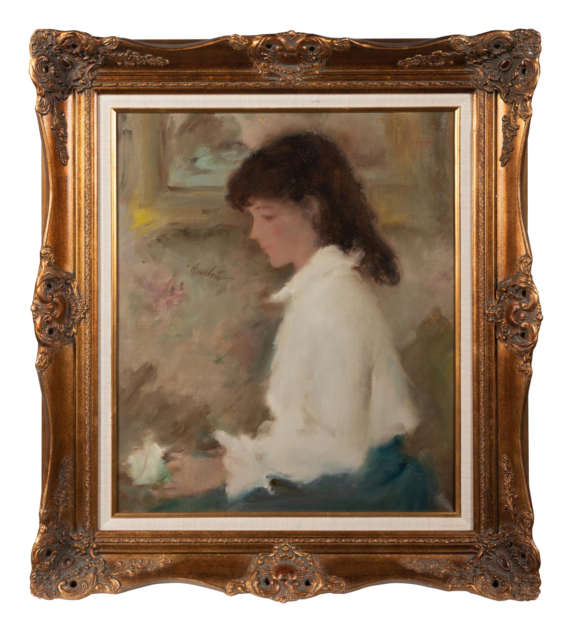 Girl in Profile