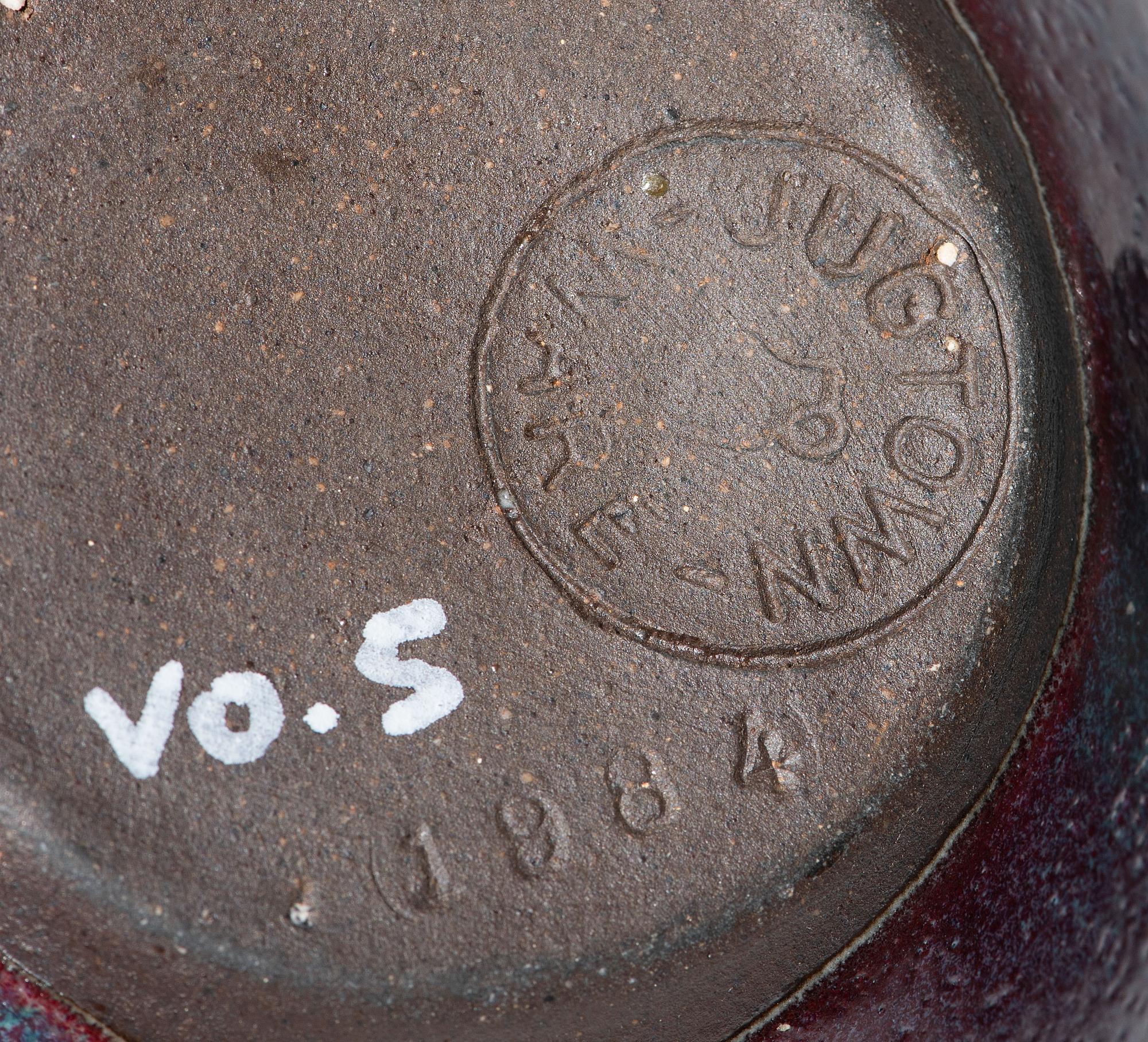 Four Jugtown Pottery Chinese Vases