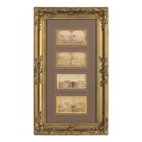[Chicago Fire]. An extensive collection of approx. 250 stereoviews taken before and after the Great Chicago Fire of 1871.