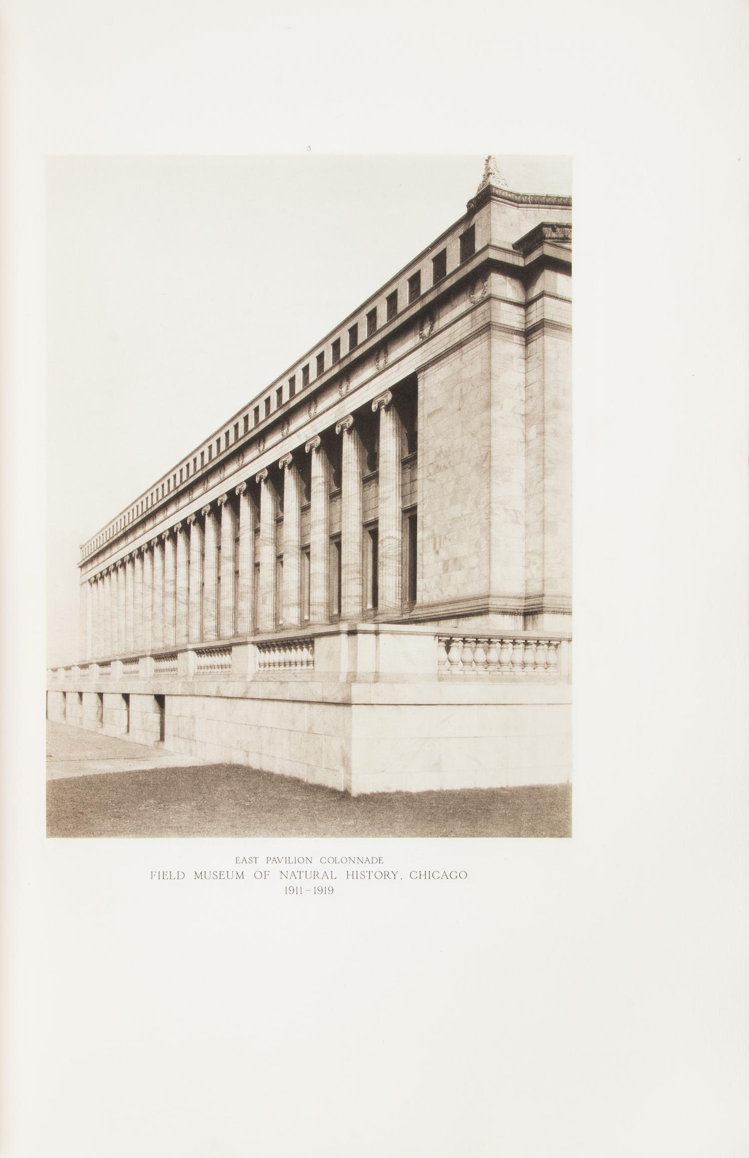 [GRAHAM ANDERSON PROBST & WHITE]. The Architectural Work of Graham Anderson Probst & White Chicago and their Predecessors D.H. Burnham & Co. and Graham Burnham & Co . London: Privately published by B.T. Batsford Ltd, 1933.
