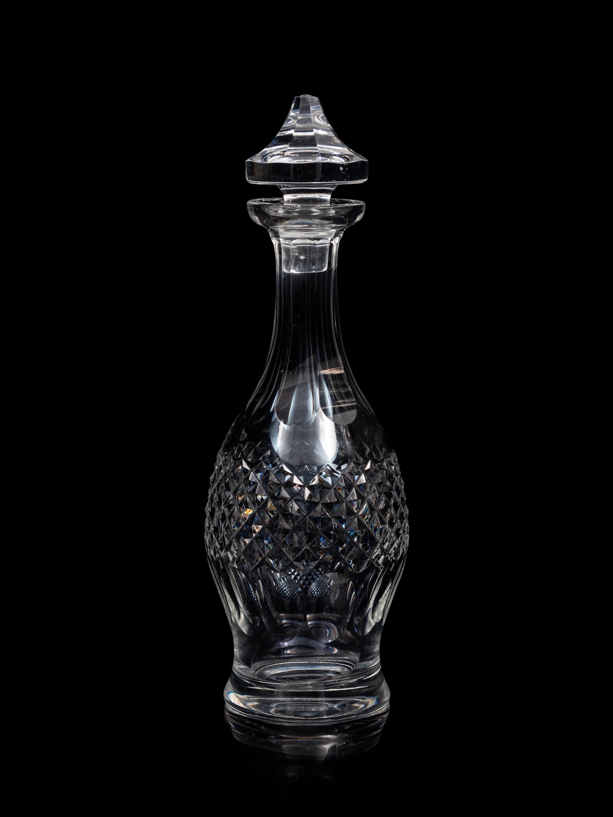 A Group of Four Cut Glass Decanters
