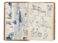 [EARLY PHOTOGRAPHY]. Manuscript diary of an itinerant portraiture artist, phrenology enthusiast, and daguerreotype experimentalist, documenting his daily endeavors in New York City and Albany. 1840.