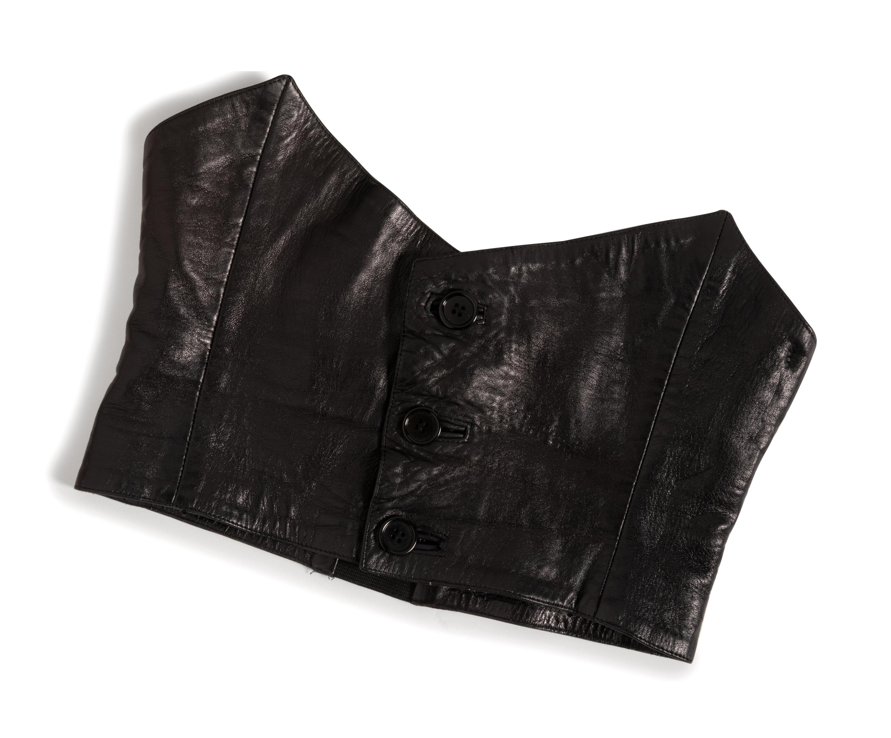 Four Leather Corselets and Ten Belts, 1980-2000s