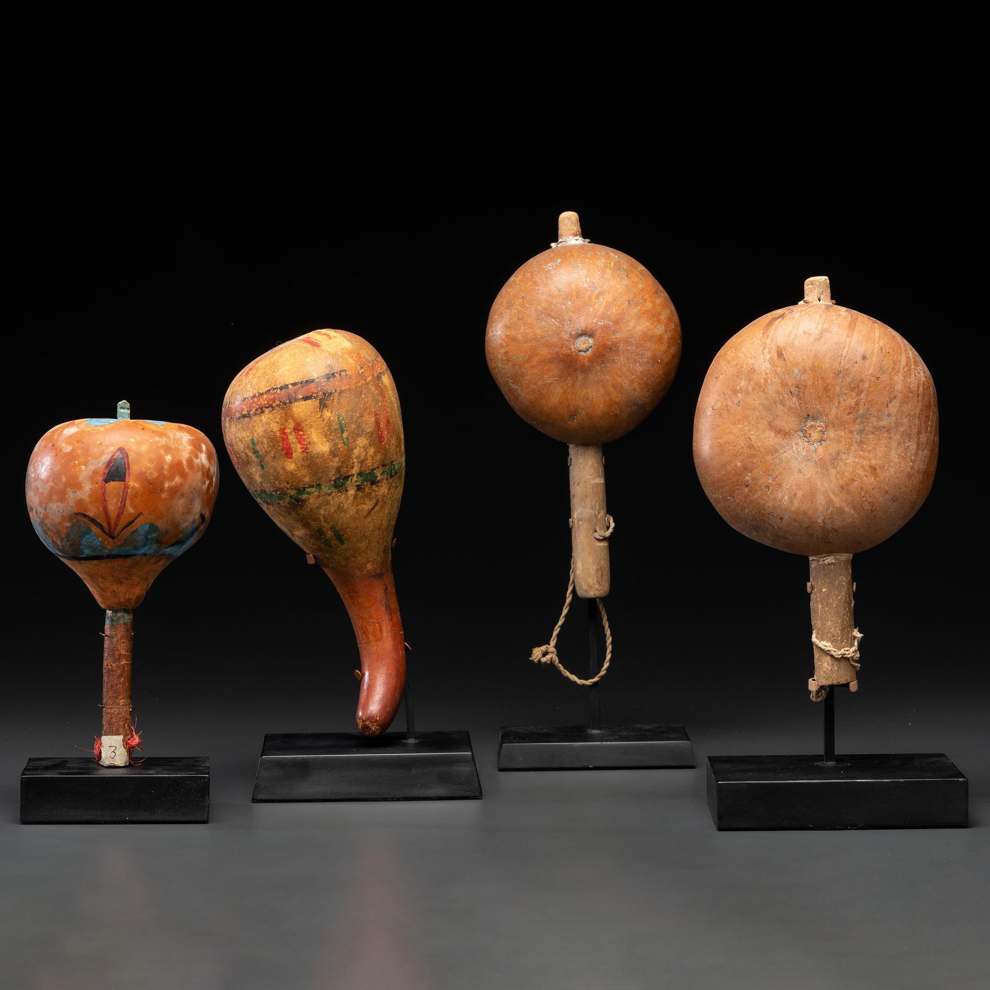 Group of Pueblo Rattles, From the Collection of Dick Jemison, Alabama