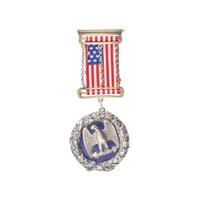 [Civil War] Woolsey, Charles W. Identified Army of the Potomac Headquarters Badge