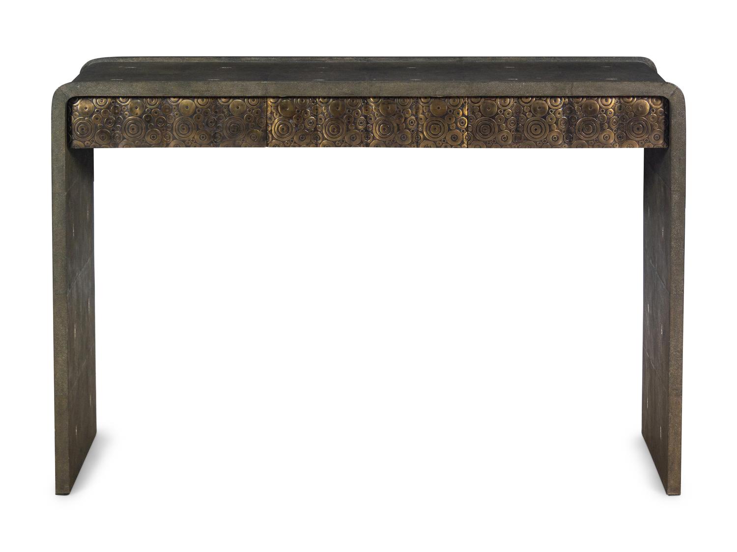 An R&Y Augousti Shagreen Console Table
