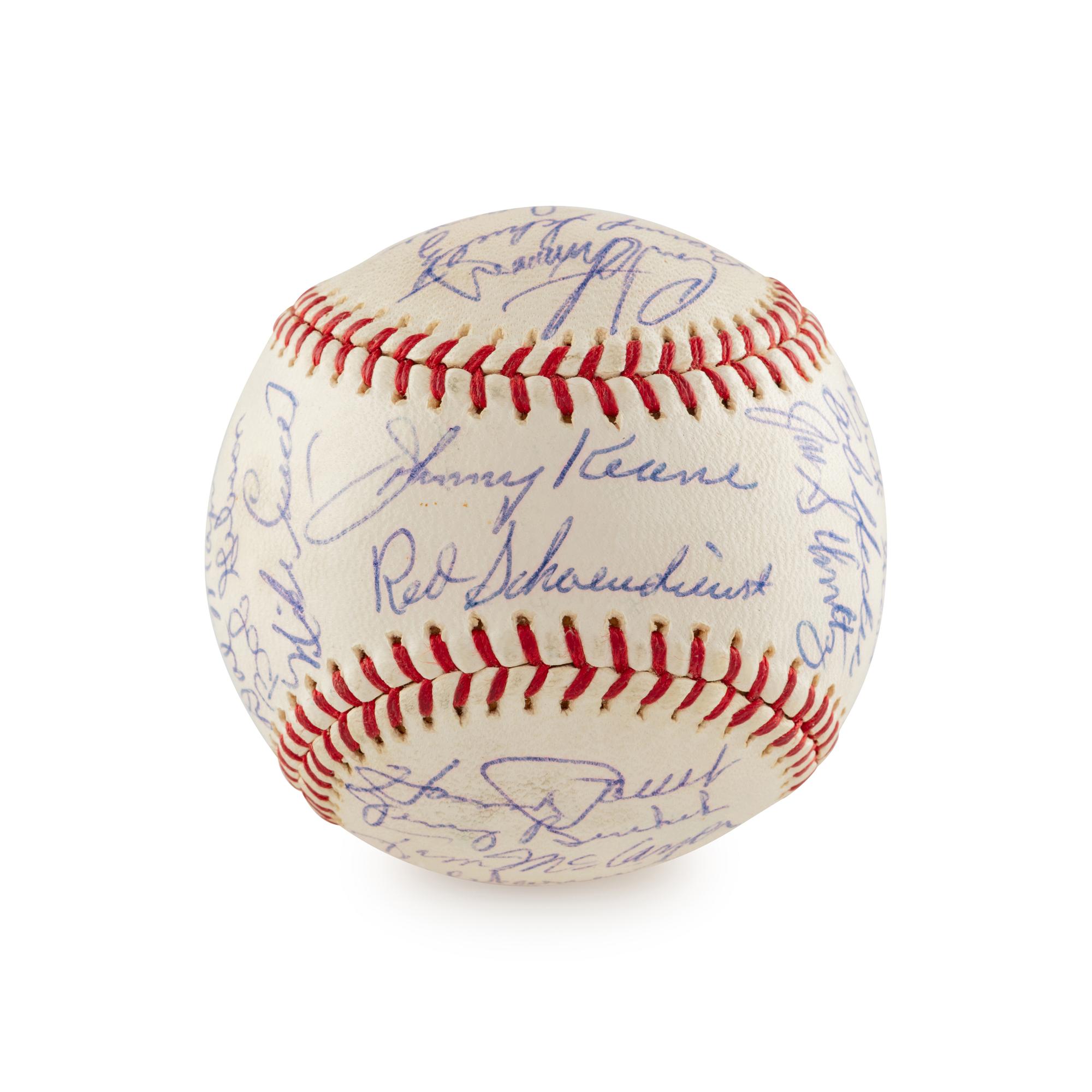 A 1964 World Series Champion St. Louis Cardinals Team Signed Autograph Baseball (Beckett Authentication Services)