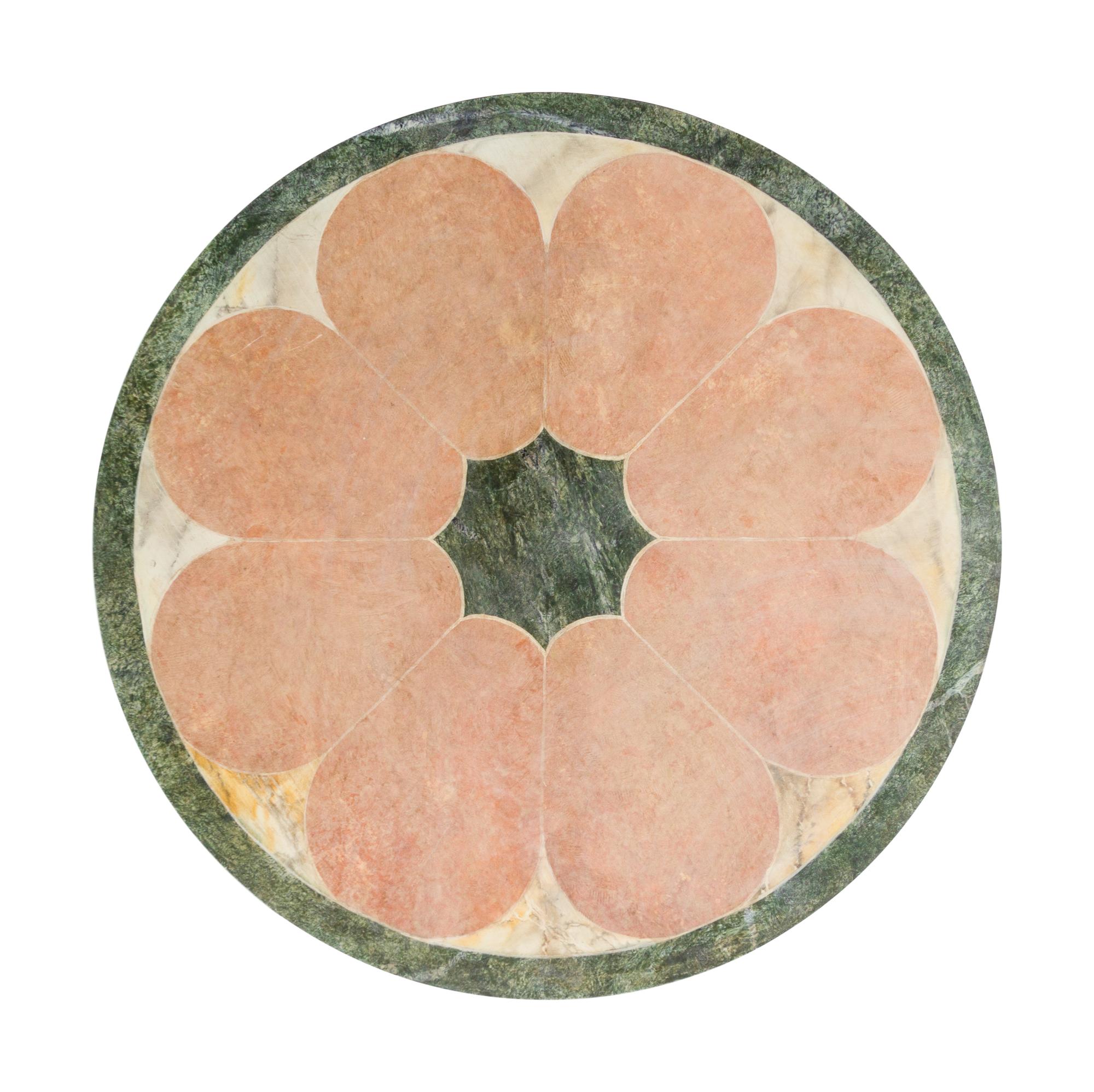 A Continental Painted Side Table