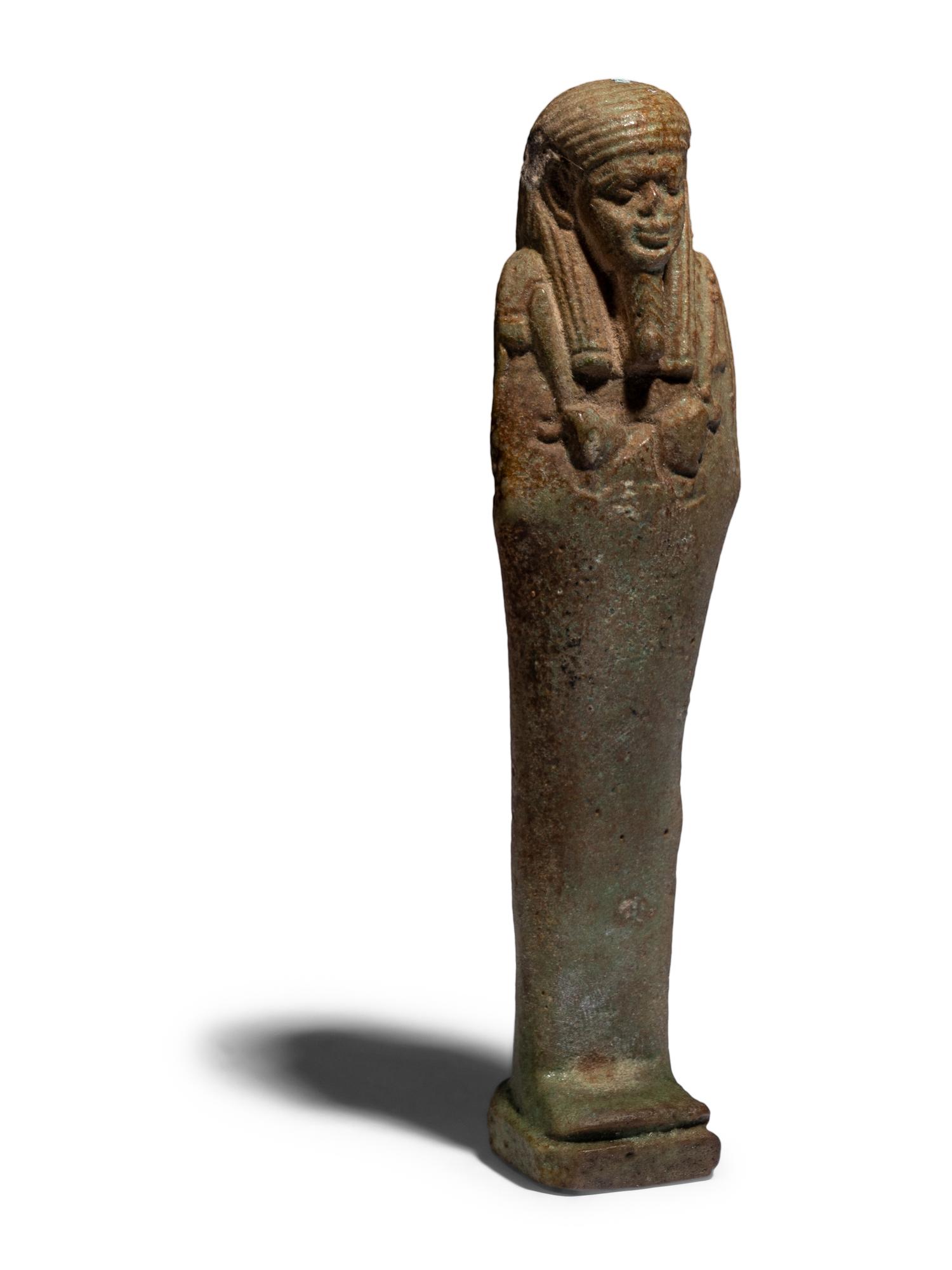 An Egyptian Faience Ushabti