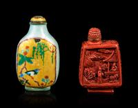 Two Chinese Snuff Bottles