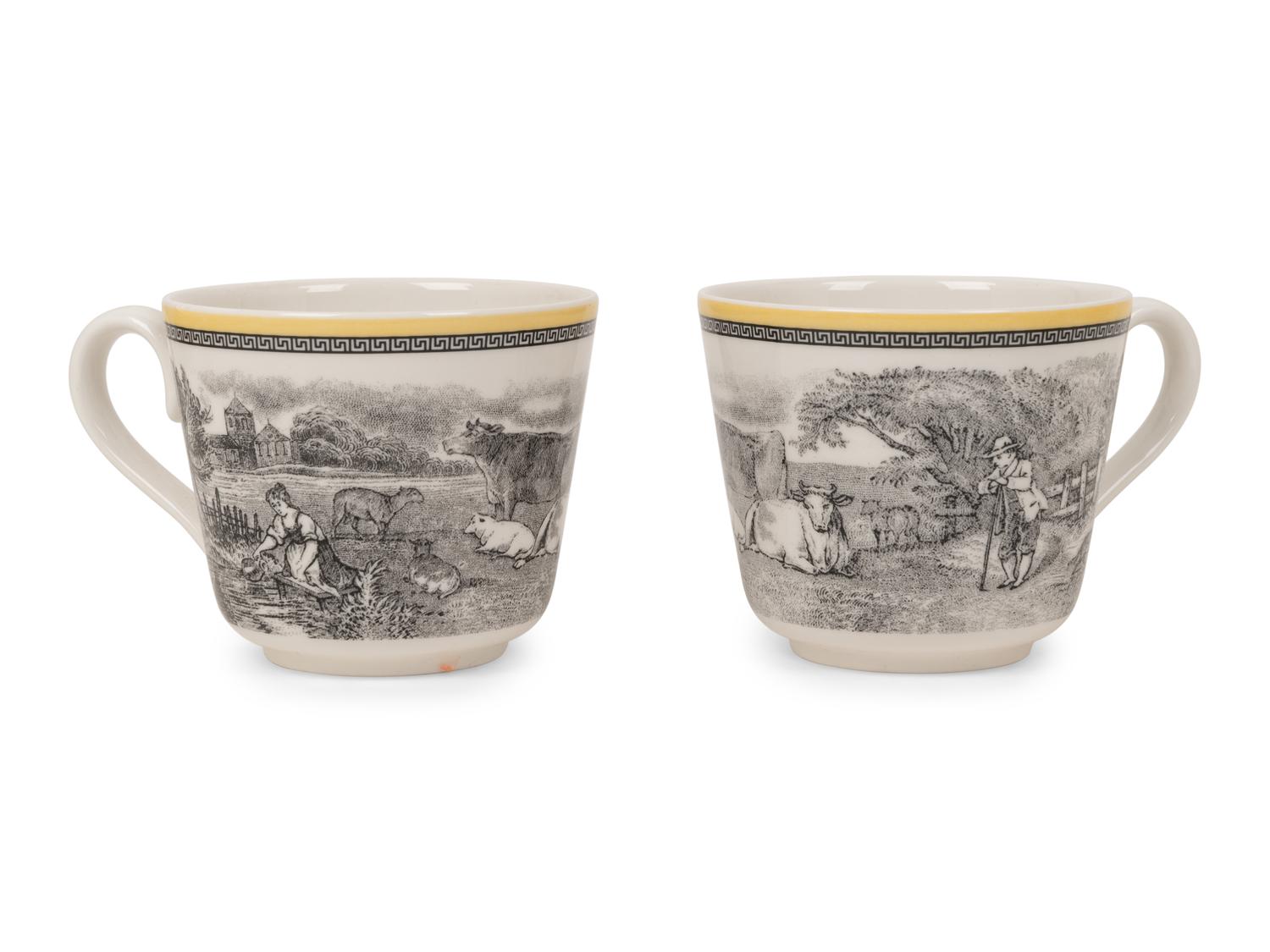 A Villeroy and Boch Audun Chasse Porcelain Dinner Service