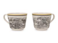 A Villeroy and Boch Audun Chasse Porcelain Dinner Service
