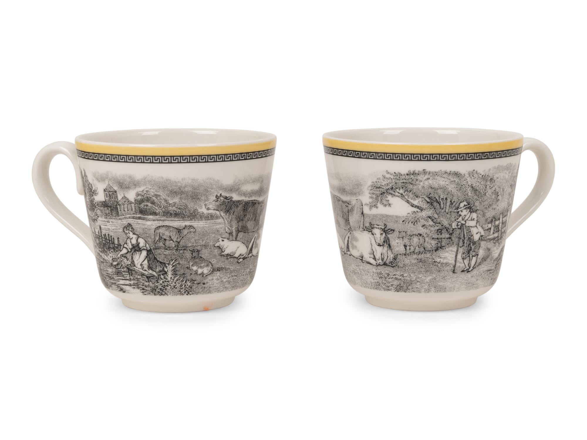 A Villeroy and Boch Audun Chasse Porcelain Dinner Service