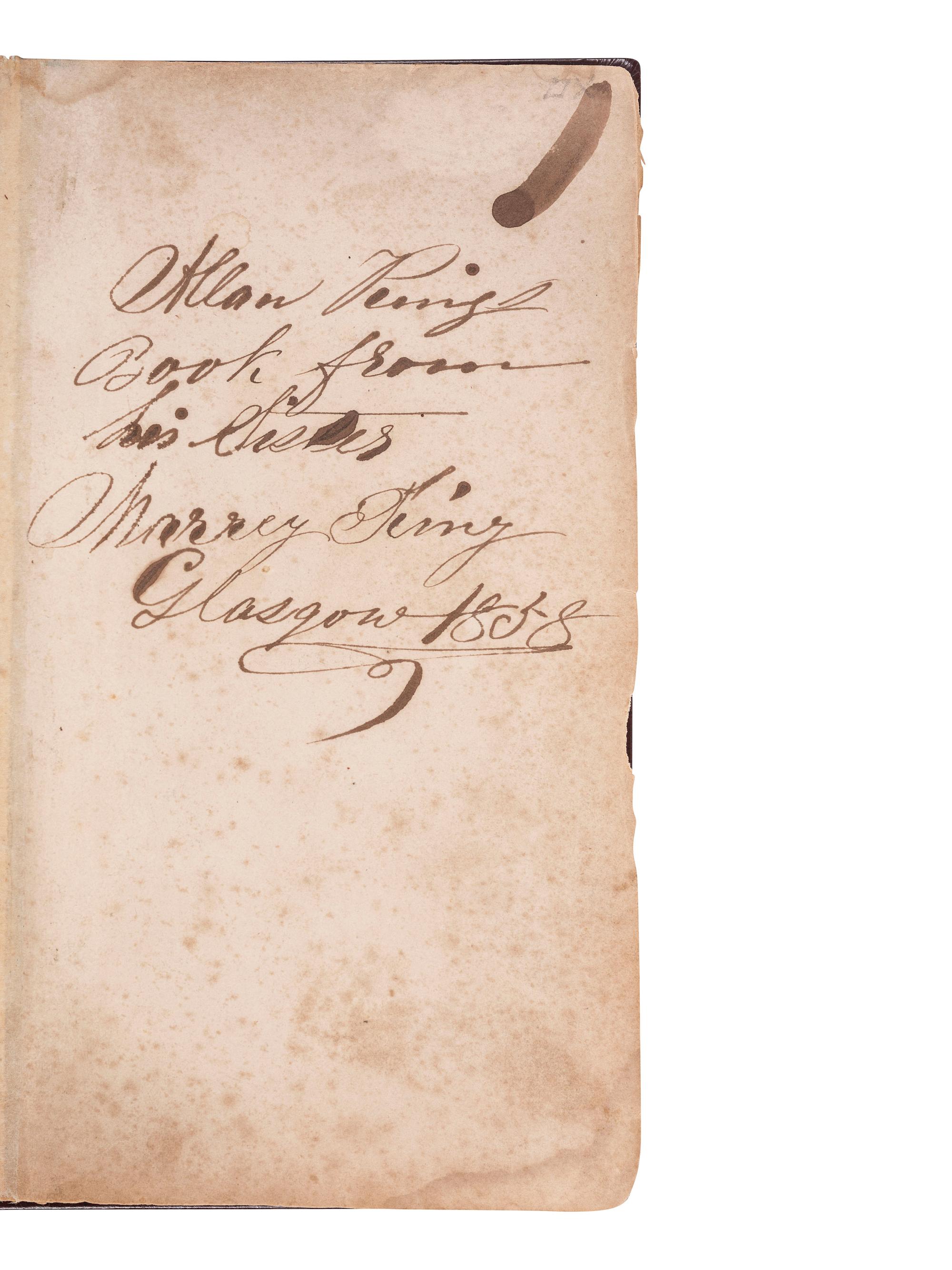 DOUGLASS, Frederick. Narrative of the Life of Frederick Douglass . Presented to Ossie Davis, 1961.