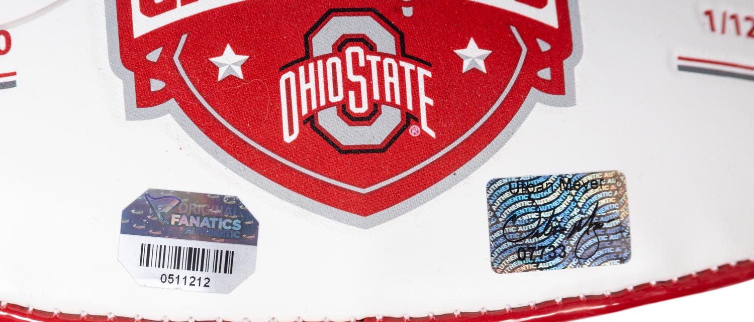 A Large Group of Ohio State University Football Signed Autograph Memorabilia