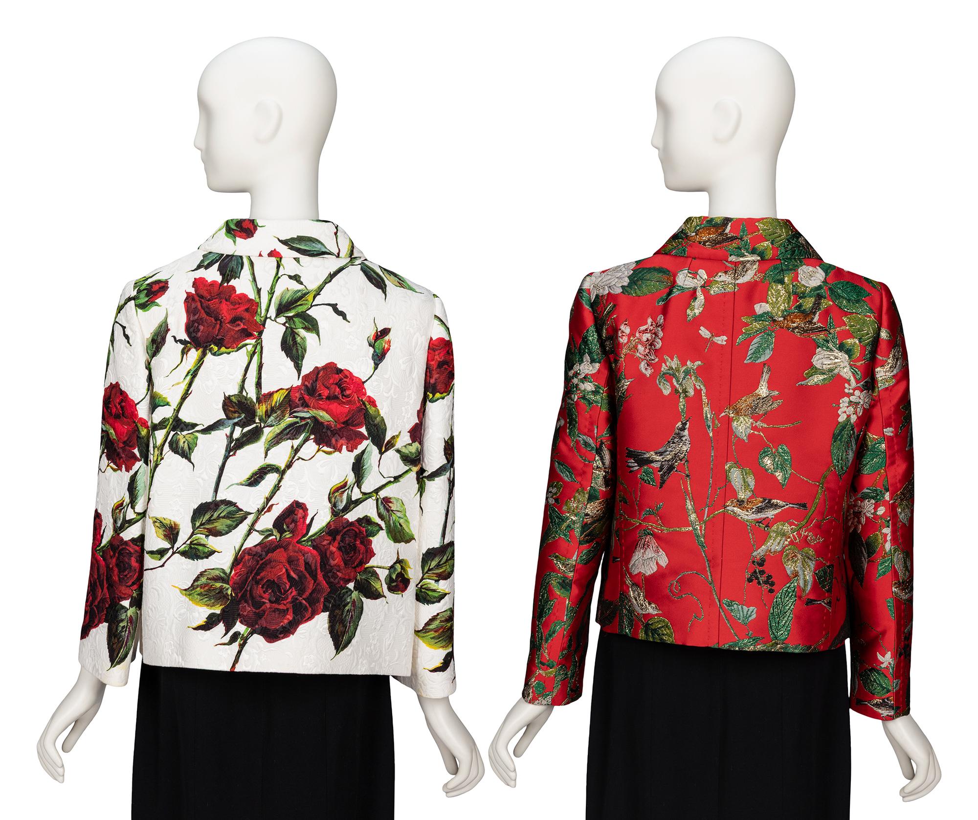 Dolce & Gabbana, Two Floral Jackets