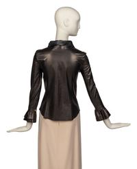 Gucci Leather Shirt