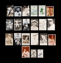 A Large Collection of Vintage Baseball Signed Autograph Postcards and Photos Including Hall of Famers and Notables (Beckett Authentication Services Pre Certified)