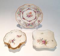 Three Continental Porcelain Articles