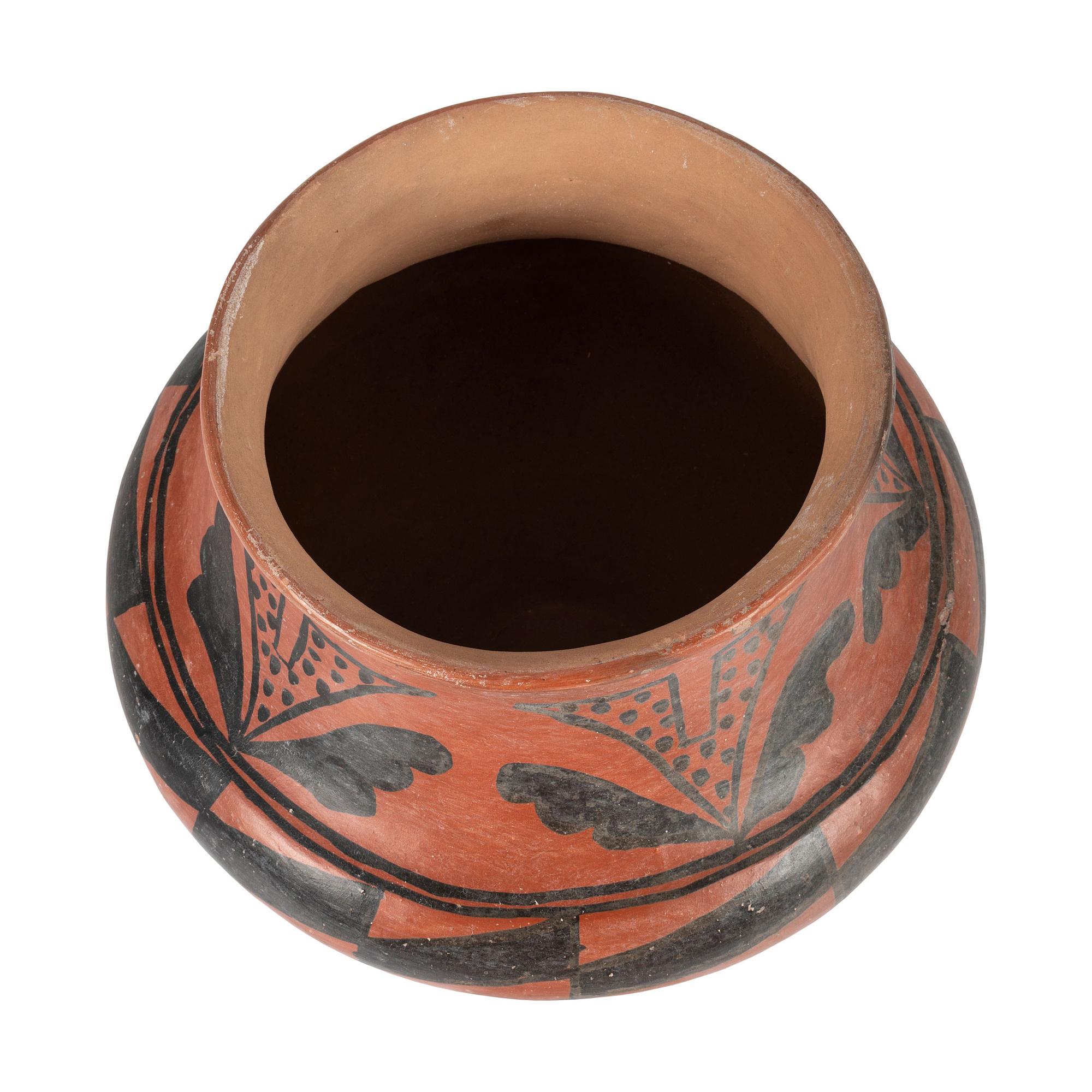 San Ildefonso Redware Pottery Jar