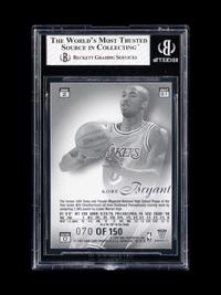 A 1996-97 Flair Showcase Legacy Collection Row 2 Kobe Bryant Rookie Basketball Card No. 31 (BGS 8 NM-MT),
