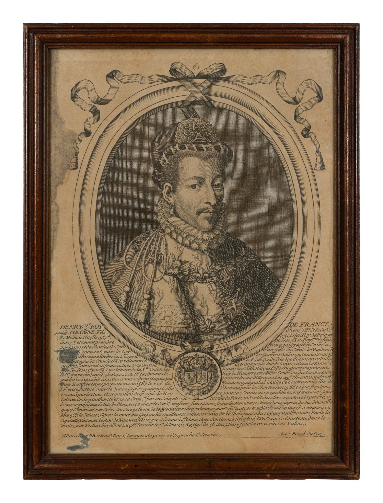 A Set of Twenty-Two Framed French Engravings