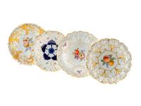 A Group of Four Meissen Porcelain Plates — LATE 19TH/EARLY 20TH CENTURY20th Century