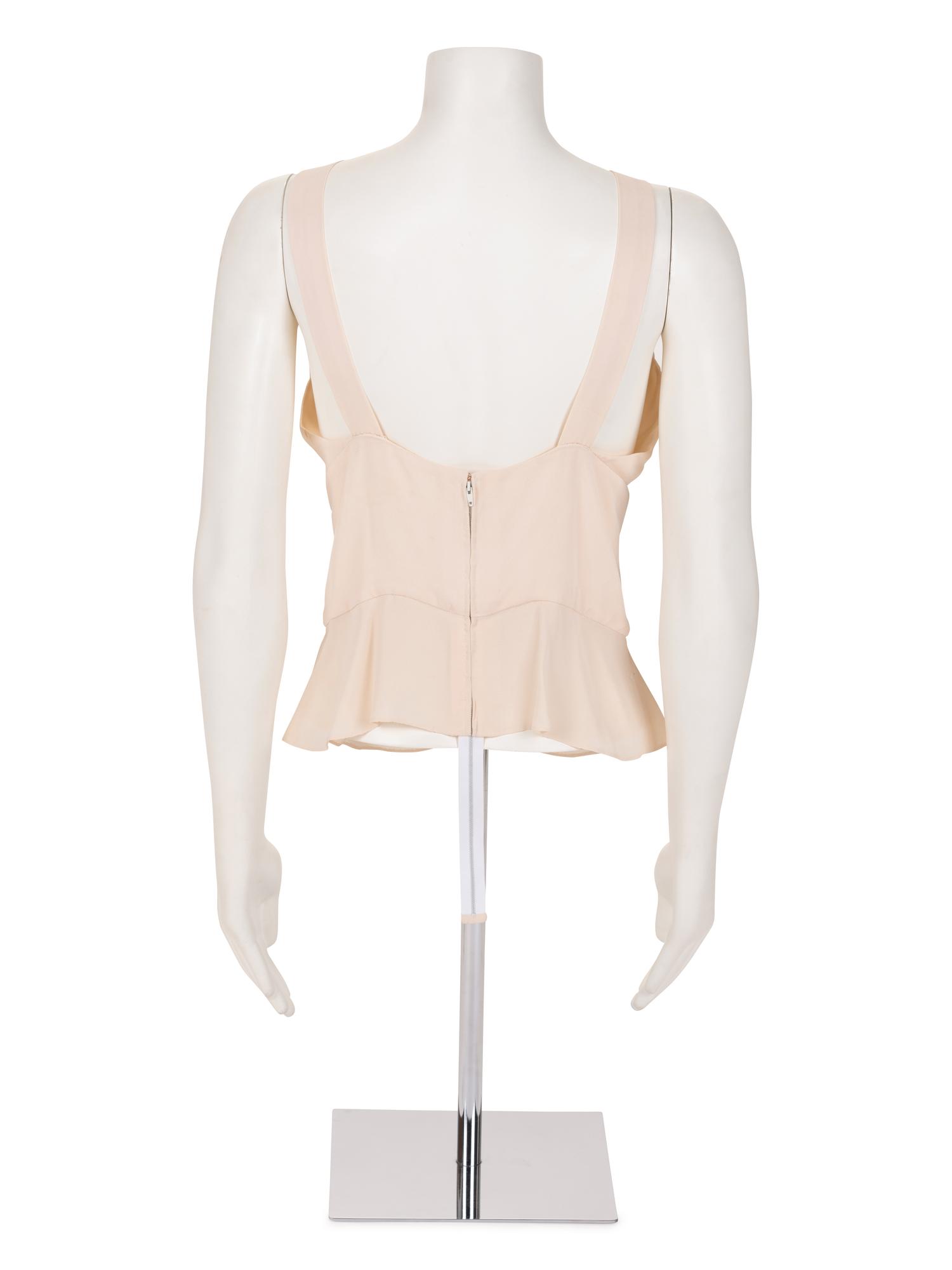 Chanel Haute Couture Shell Top, 1990-2000s