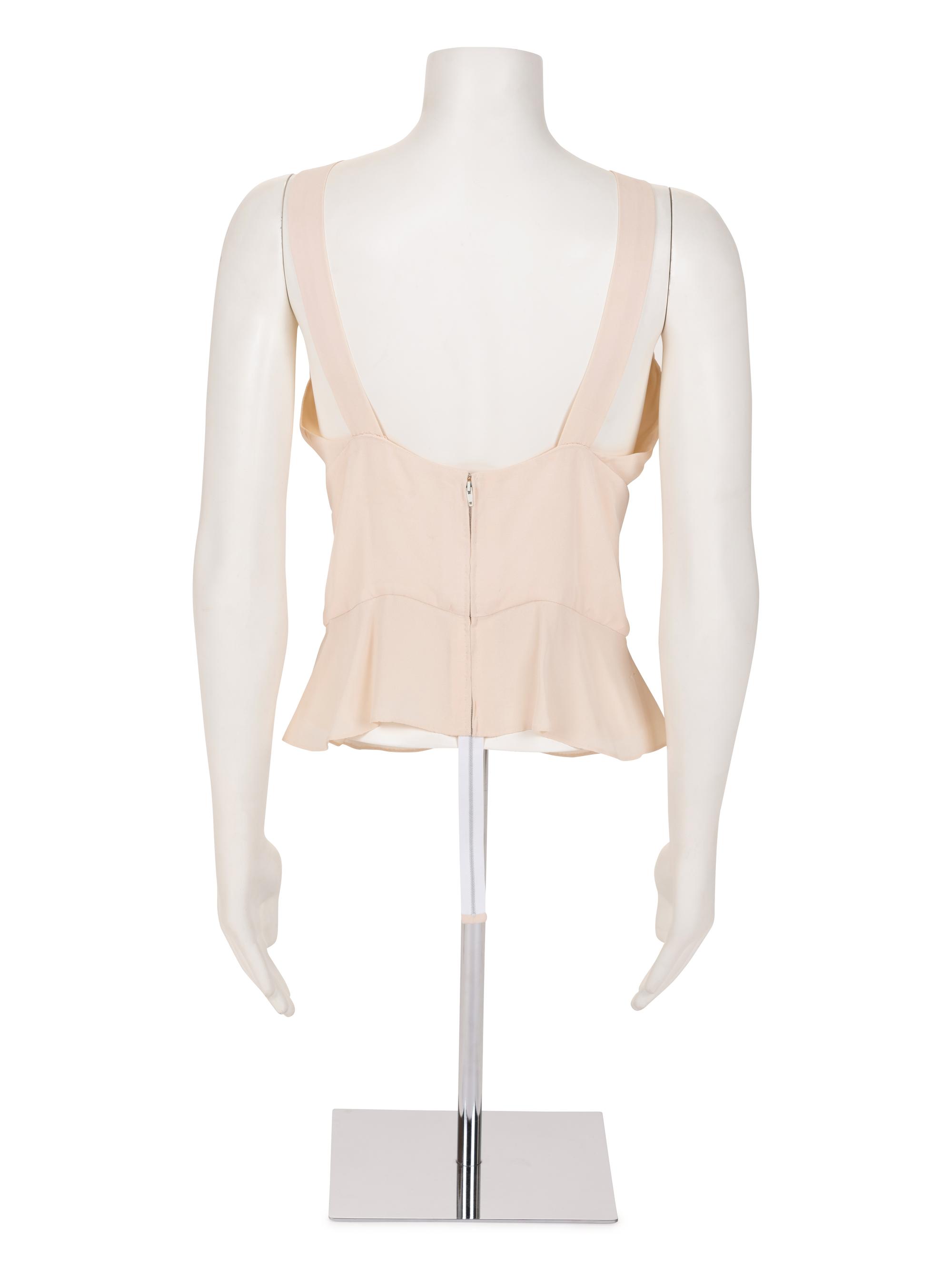 Chanel Haute Couture Shell Top, 1990-2000s